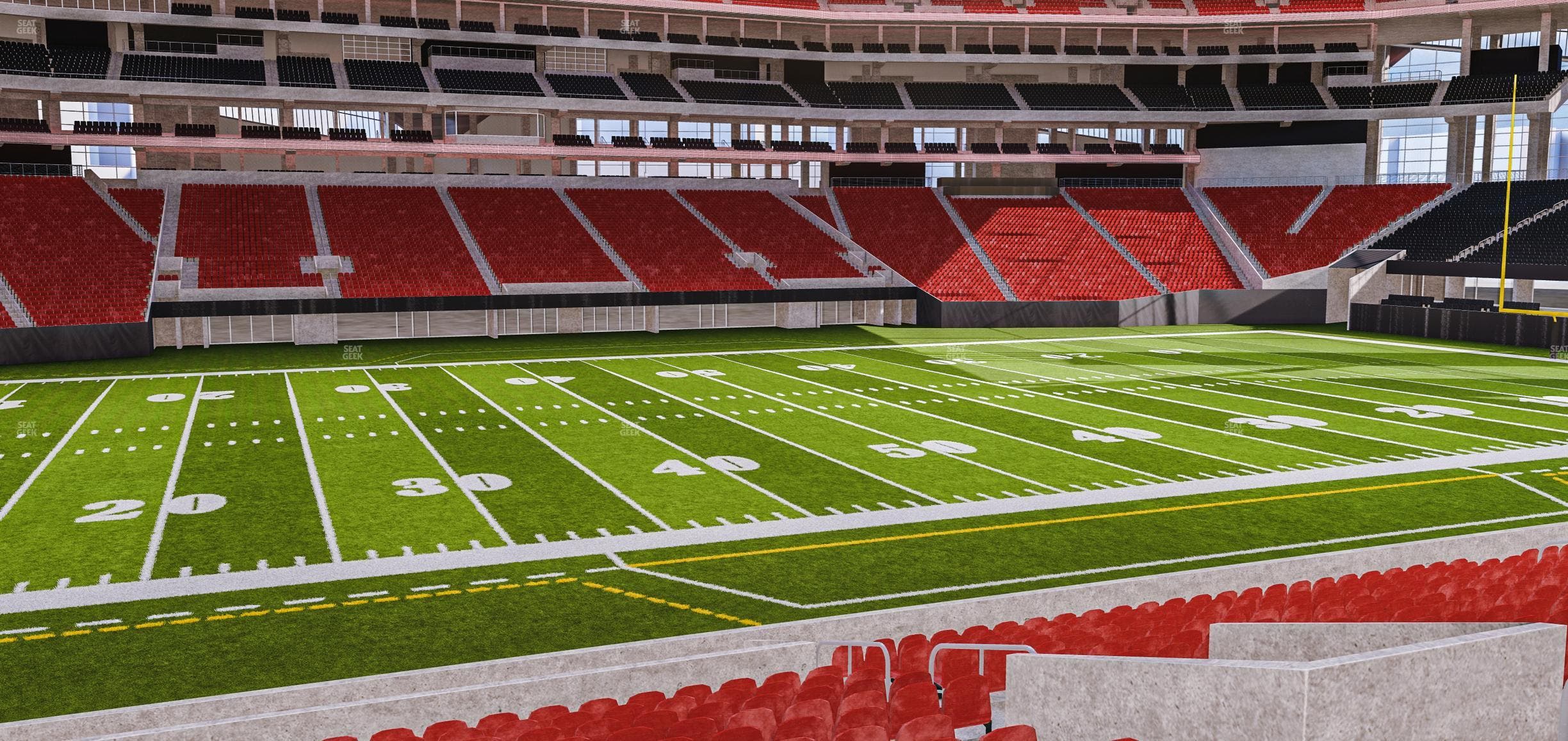 Mercedes-Benz Stadium - Section Gullwing Club 20 Seat View