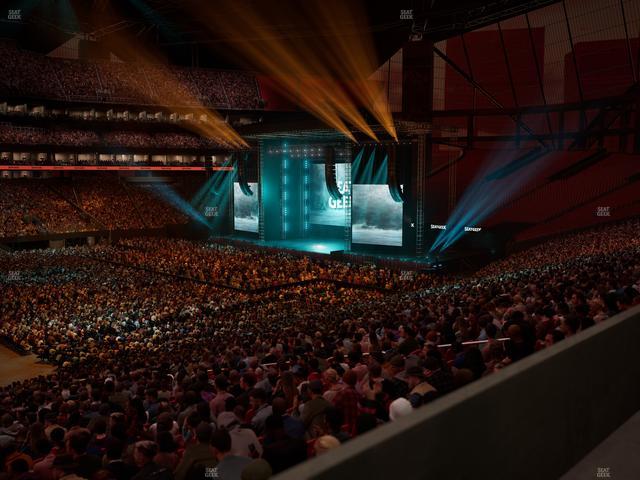 Mercedes-Benz Stadium - Section Gullwing Club 20 Seat View