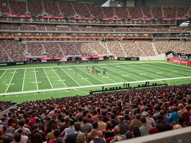 Mercedes-Benz Stadium - Section Gullwing Club 20 Seat View