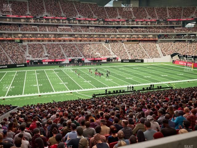 Mercedes-Benz Stadium - Section Gullwing Club 20 Seat View