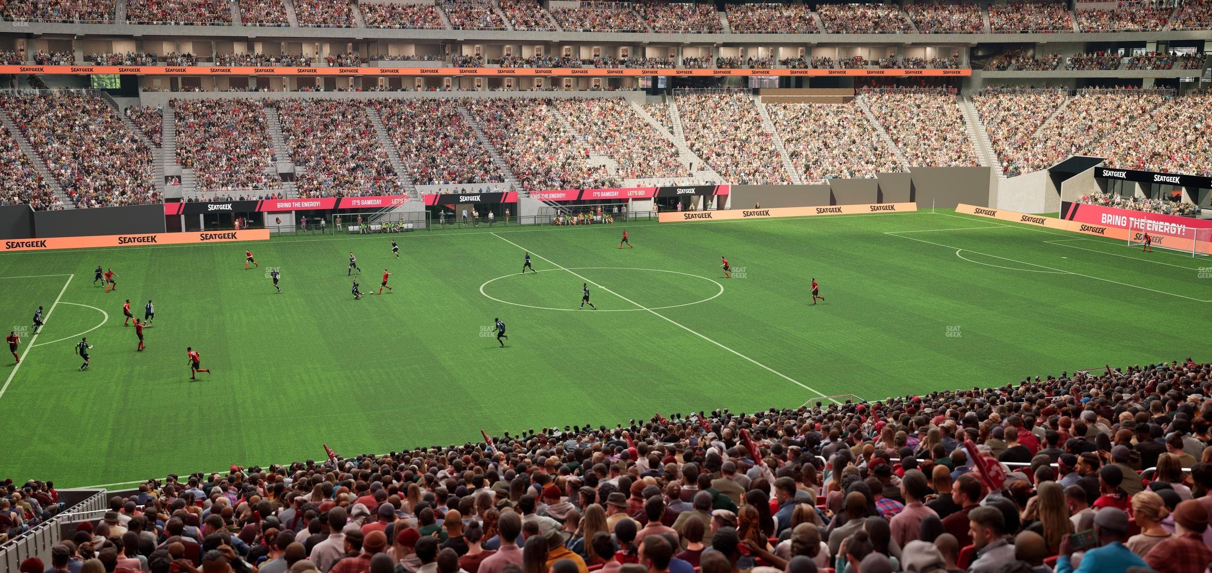 Mercedes-Benz Stadium - Section Gullwing Club 20 Seat View