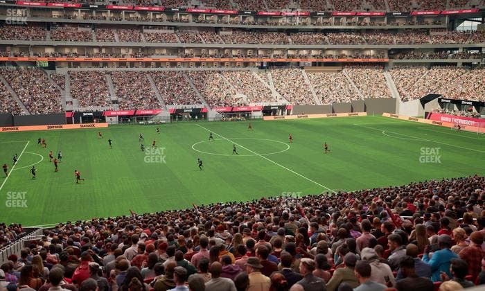 Mercedes-Benz Stadium - Section Gullwing Club 20 Seat View