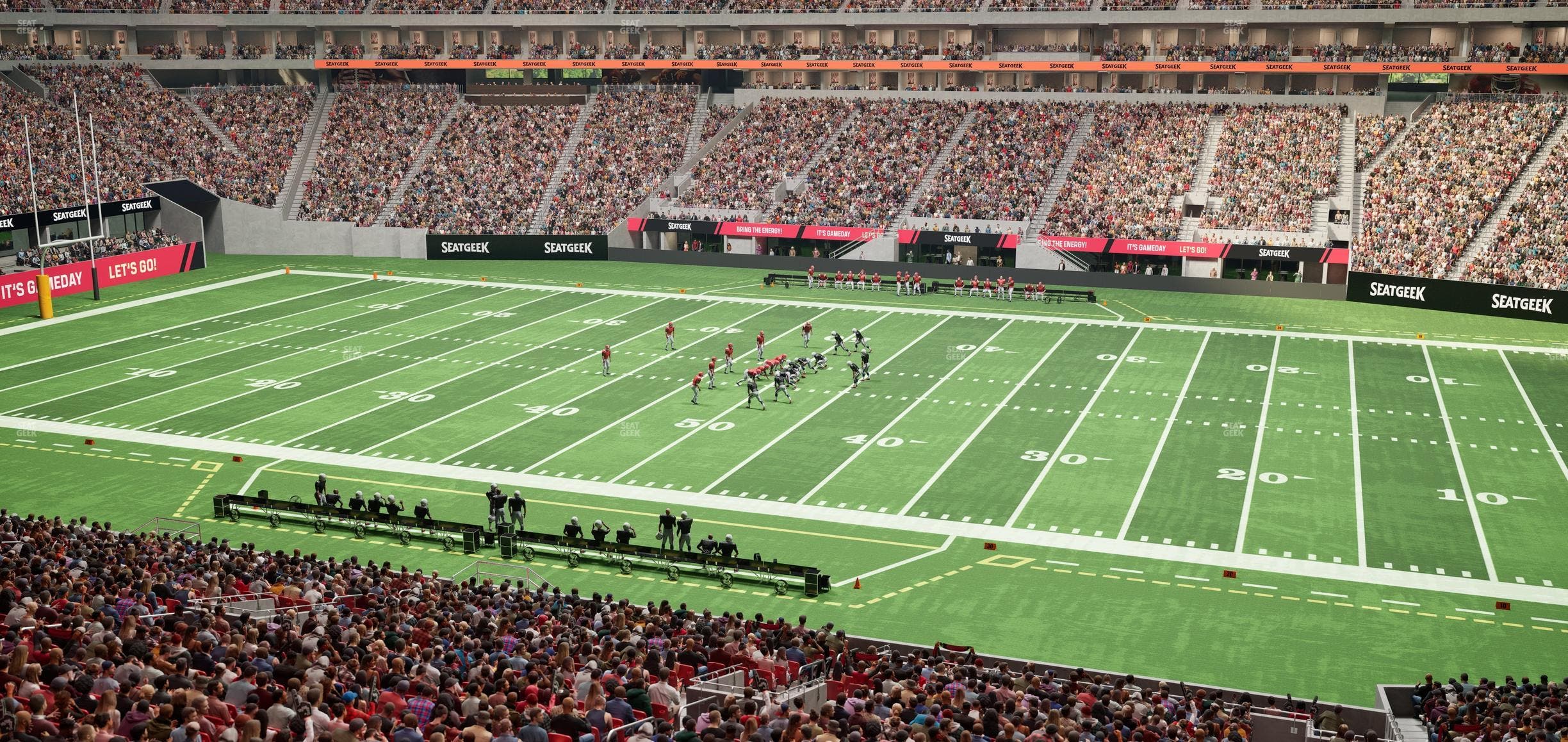 Mercedes-Benz Stadium - Section Gullwing Club 21 Seat View