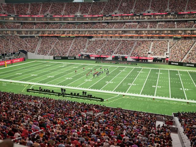 Mercedes-Benz Stadium - Section Gullwing Club 21 Seat View