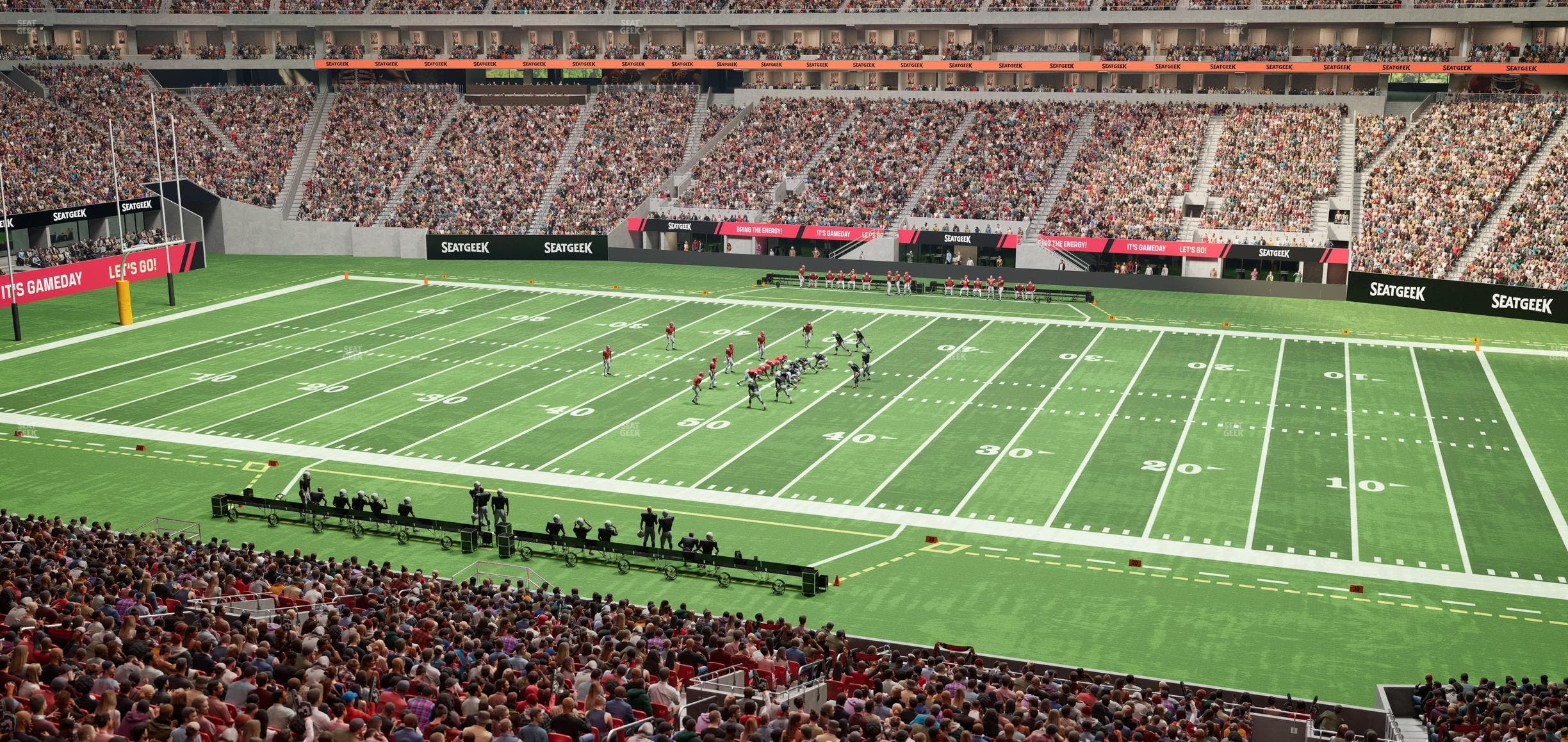 Mercedes-Benz Stadium - Section Gullwing Club 21 Seat View