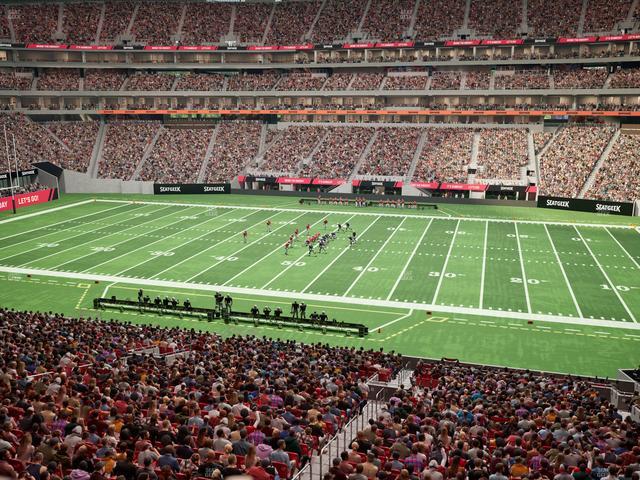 Mercedes-Benz Stadium - Section Gullwing Club 22 Seat View