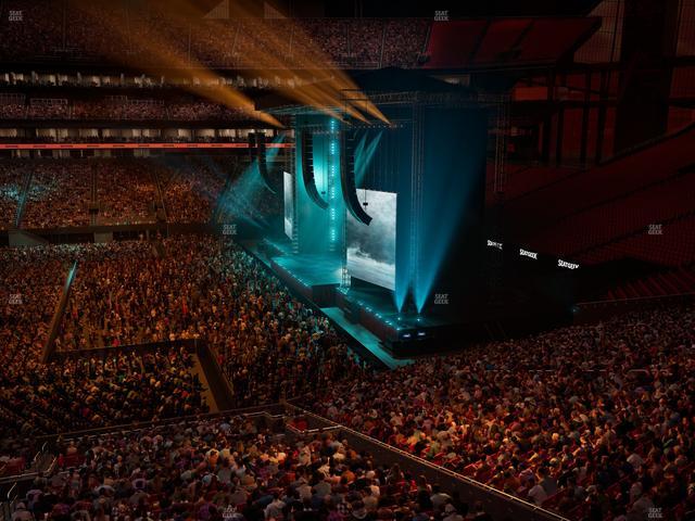 Mercedes-Benz Stadium - Section Gullwing Club 22 Seat View