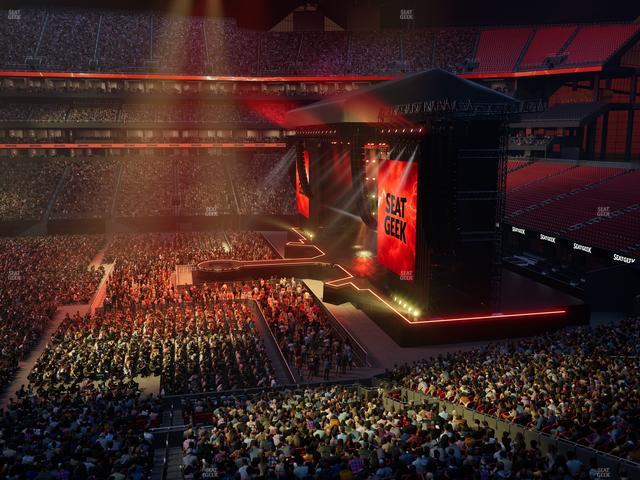 Mercedes-Benz Stadium - Section Gullwing Club 23 Seat View