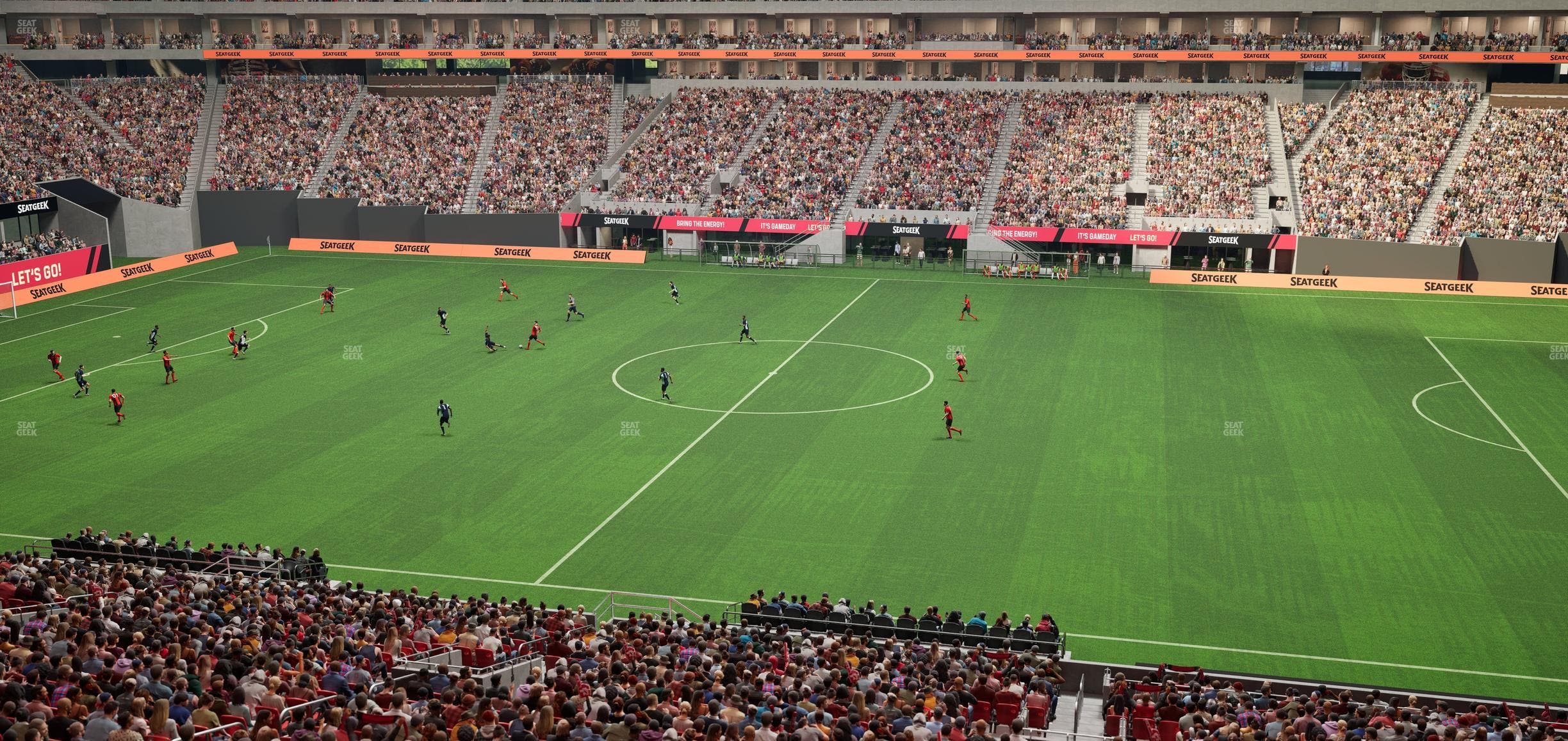 Mercedes-Benz Stadium - Section Gullwing Club 23 Seat View