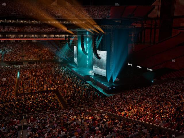 Mercedes-Benz Stadium - Section Gullwing Club 23 Seat View