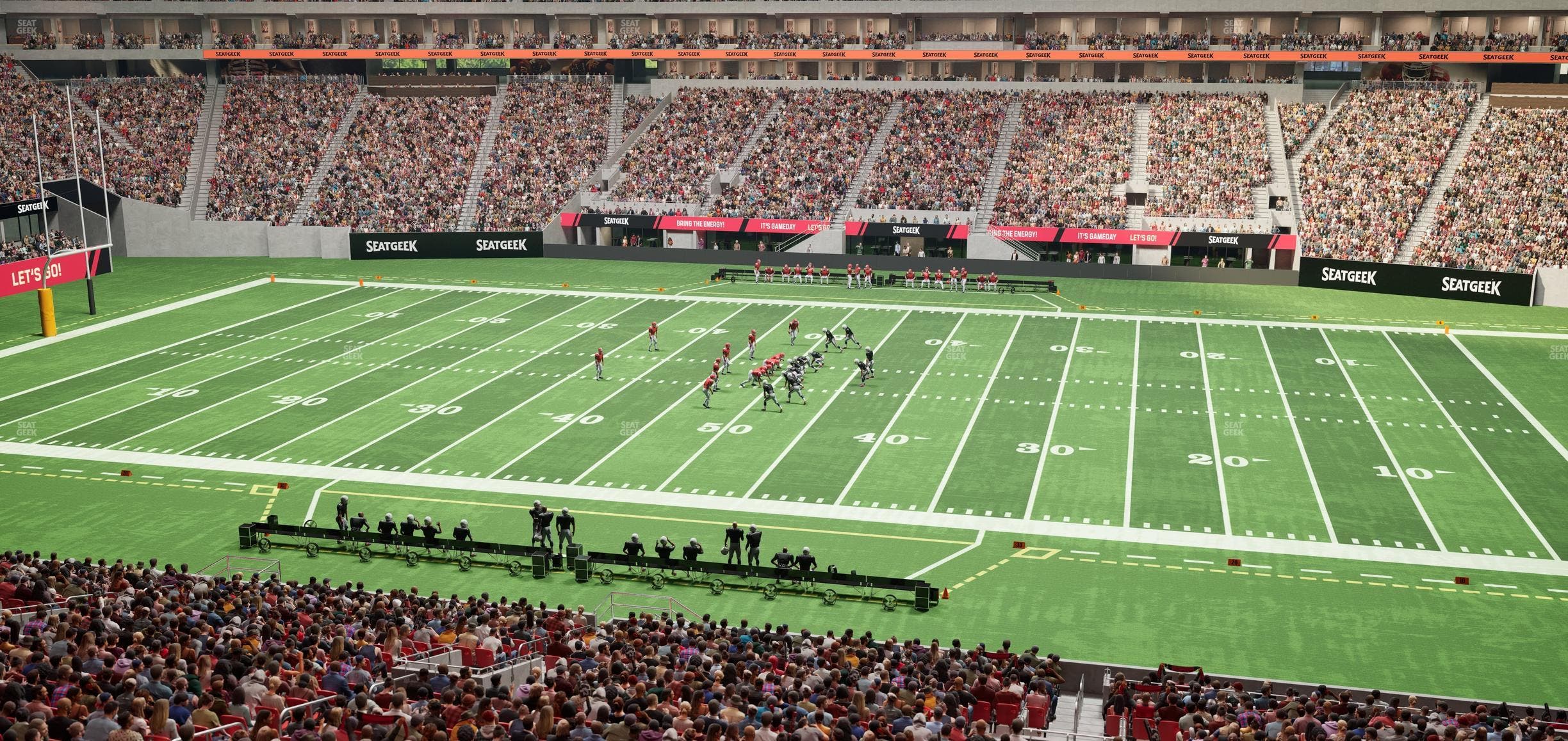 Mercedes-Benz Stadium - Section Gullwing Club 23 Seat View