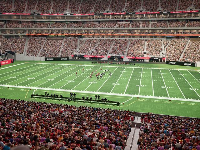 Mercedes-Benz Stadium - Section Gullwing Club 23 Seat View