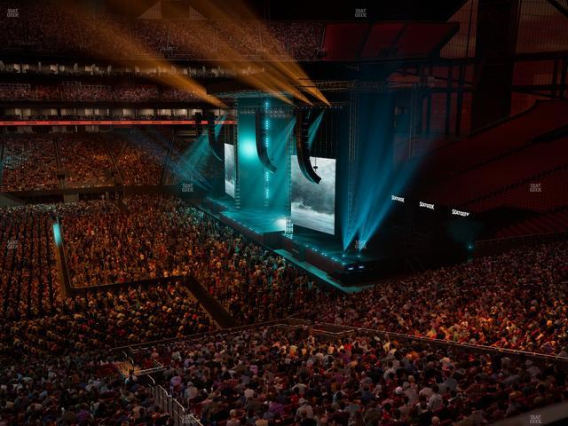 Mercedes-Benz Stadium - Section Gullwing Club 24 Seat View