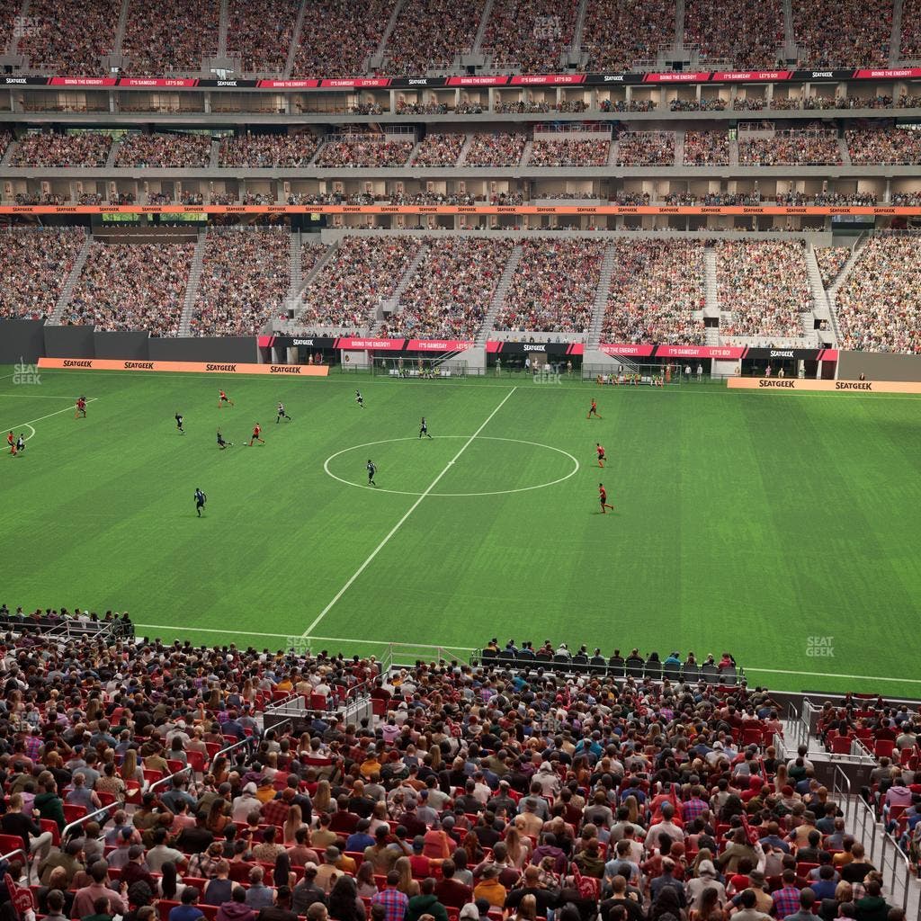 Mercedes-Benz Stadium - Section Gullwing Club 24 Seat View