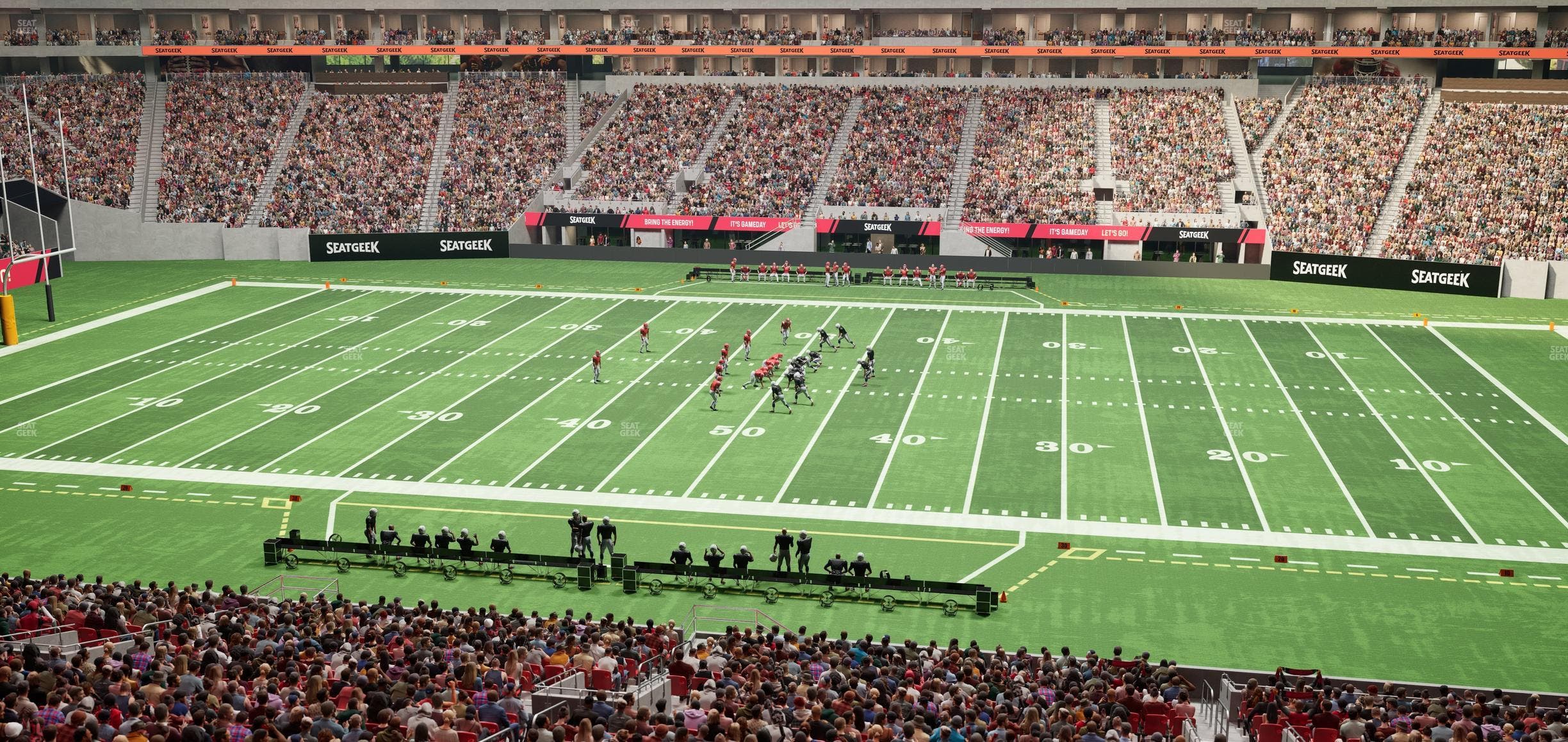 Mercedes-Benz Stadium - Section Gullwing Club 24 Seat View