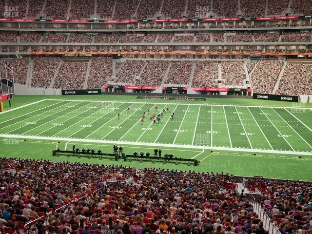 Mercedes-Benz Stadium - Section Gullwing Club 24 Seat View