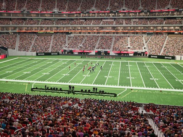 Mercedes-Benz Stadium - Section Gullwing Club 24 Seat View