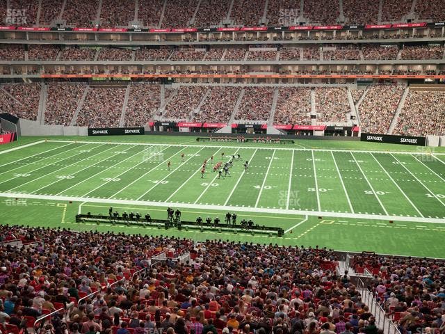 Mercedes-Benz Stadium - Section Gullwing Club 24 Seat View