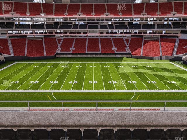 Mercedes-Benz Stadium - Section Gullwing Club 25 Seat View