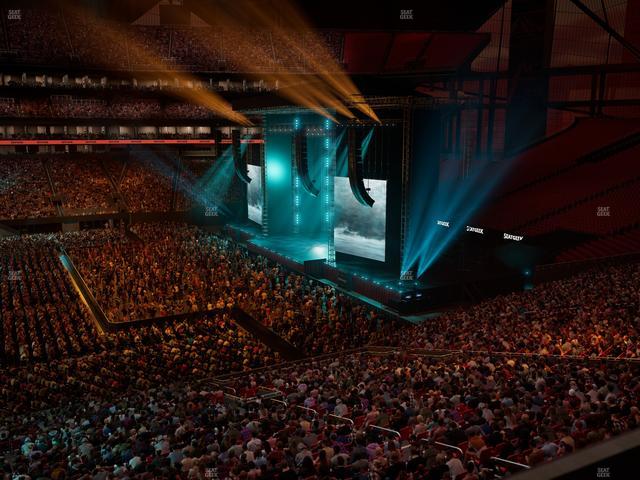 Mercedes-Benz Stadium - Section Gullwing Club 25 Seat View