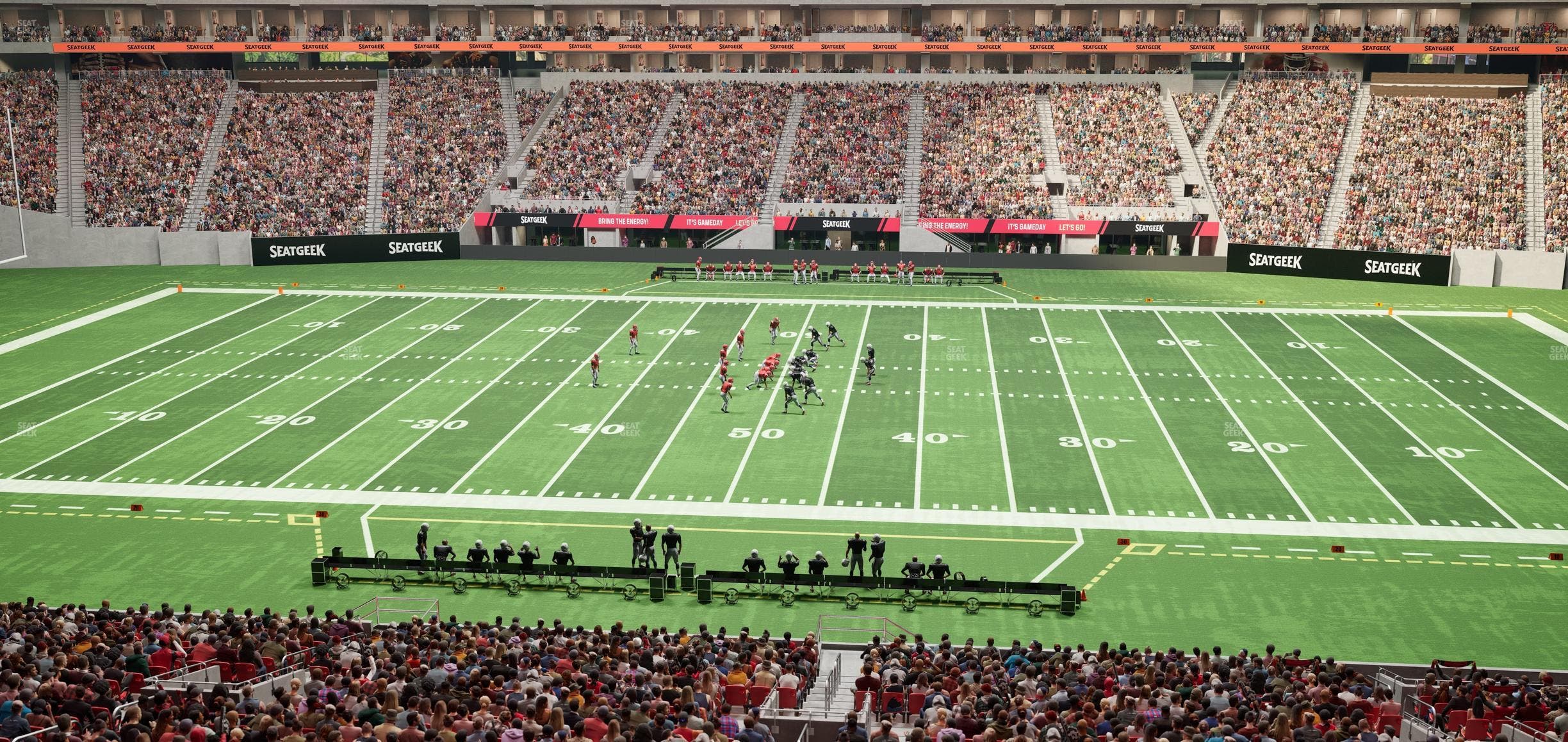 Mercedes-Benz Stadium - Section Gullwing Club 25 Seat View