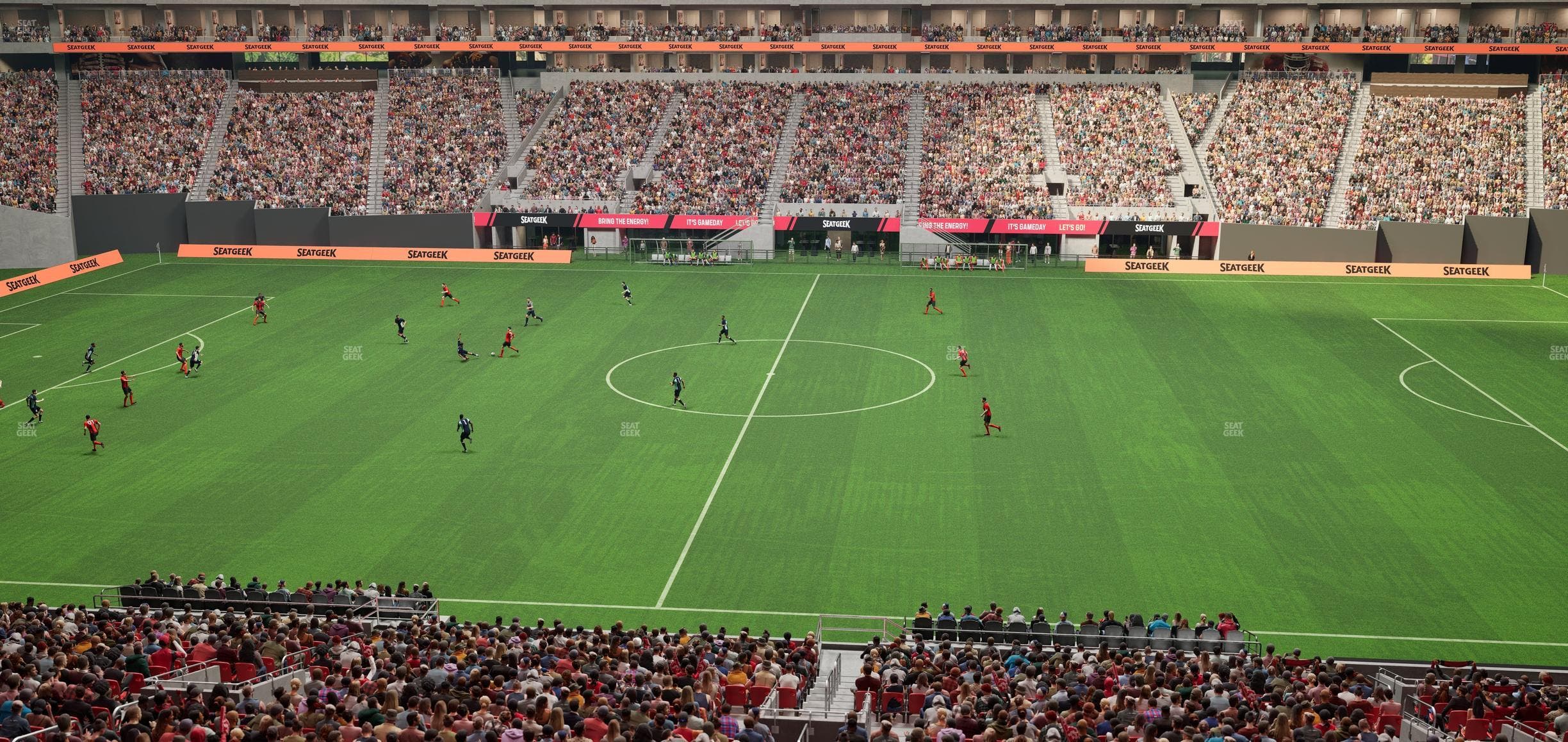 Mercedes-Benz Stadium - Section Gullwing Club 25 Seat View