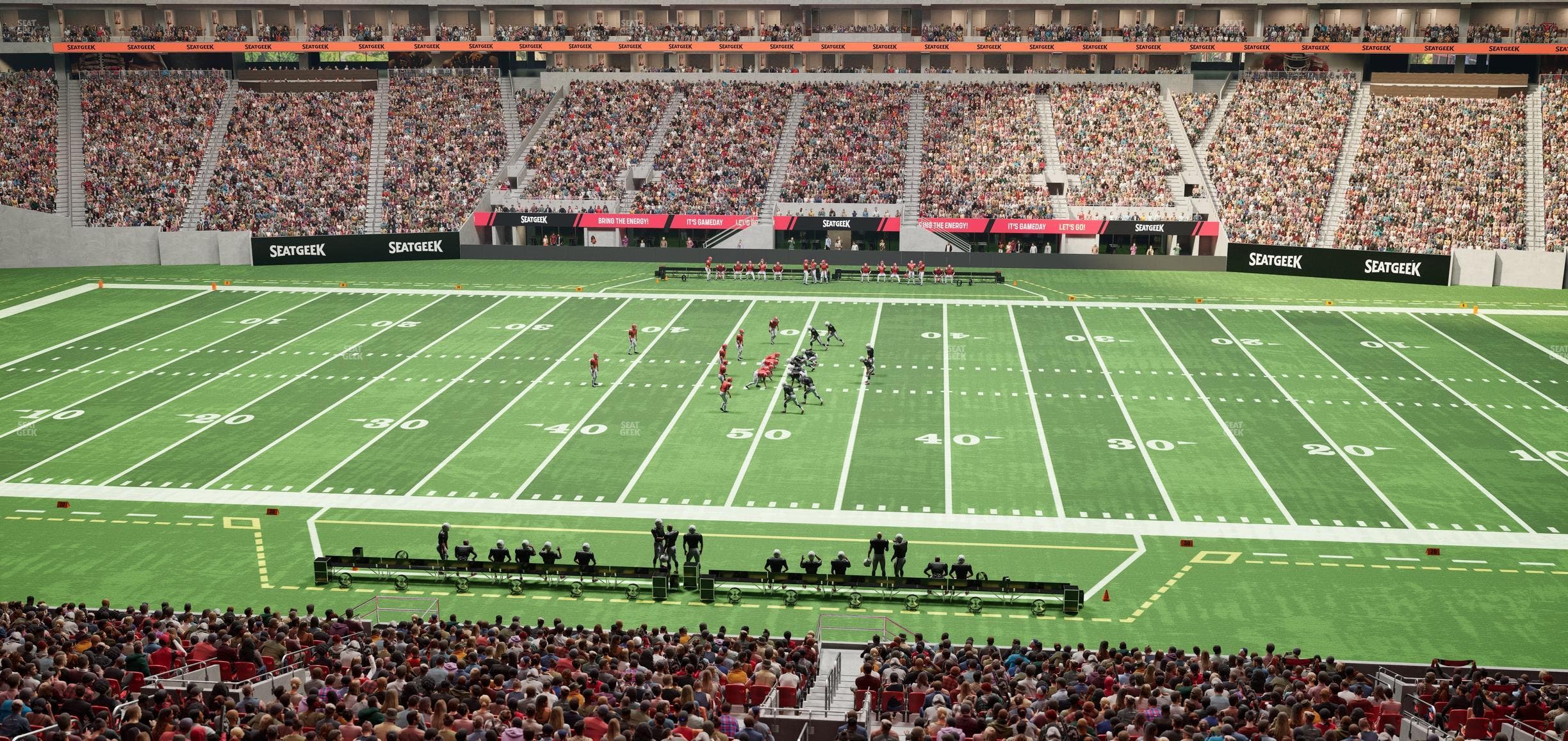 Mercedes-Benz Stadium - Section Gullwing Club 25 Seat View