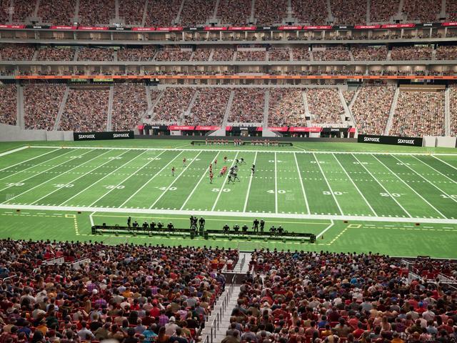 Mercedes-Benz Stadium - Section Gullwing Club 25 Seat View