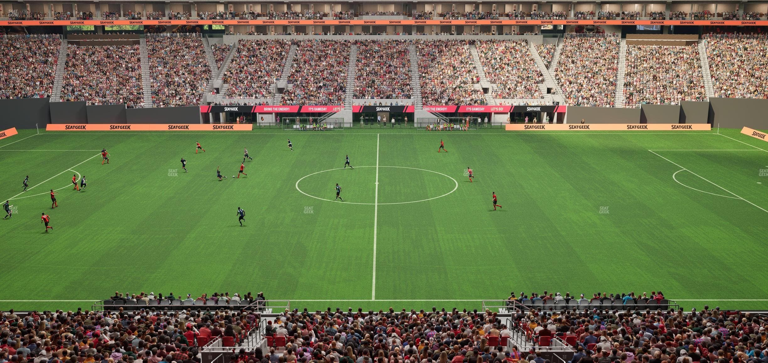 Mercedes-Benz Stadium - Section Gullwing Club 26 Seat View