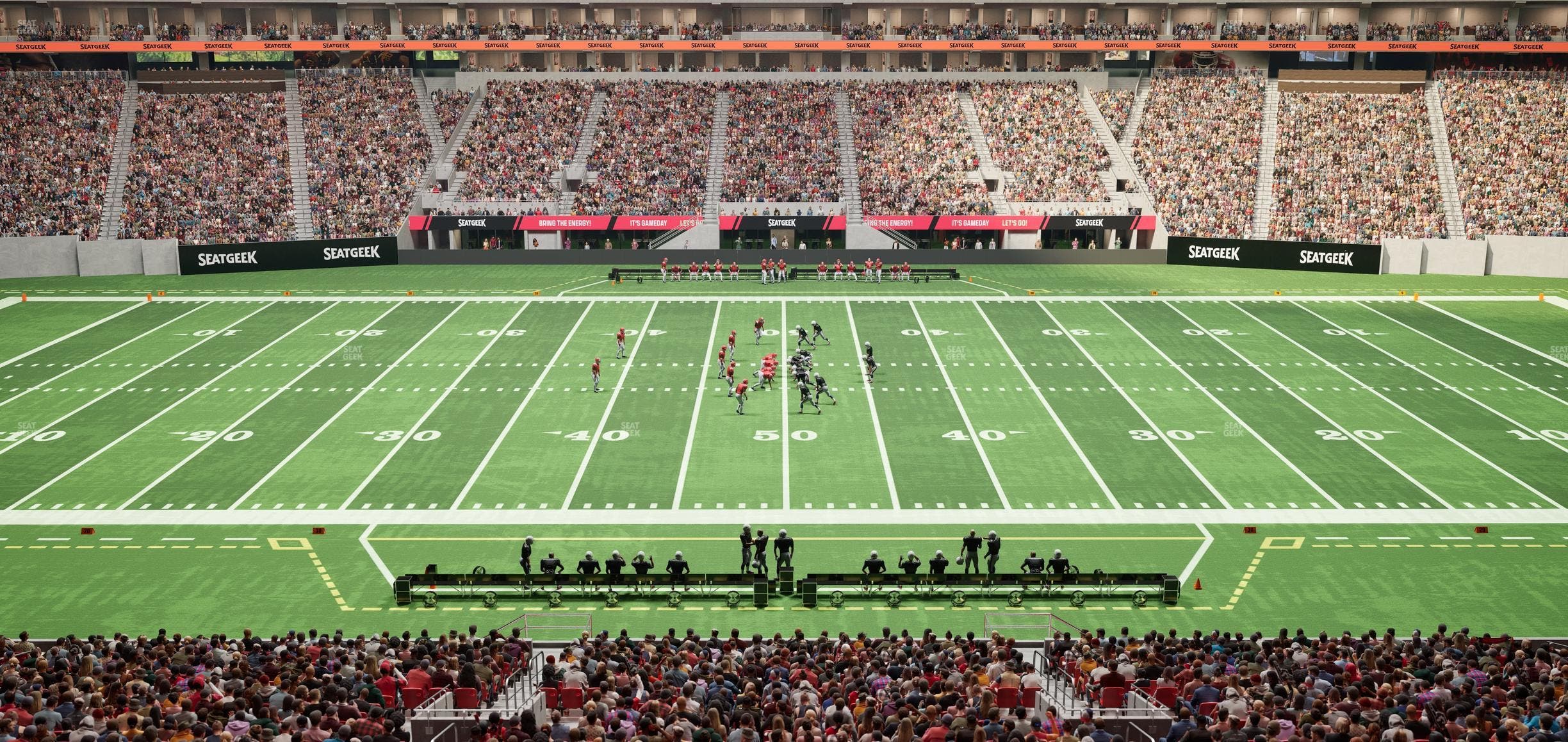 Mercedes-Benz Stadium - Section Gullwing Club 26 Seat View