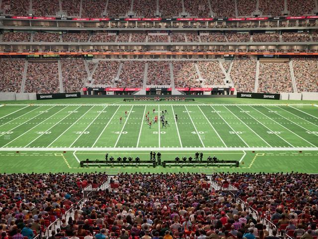 Mercedes-Benz Stadium - Section Gullwing Club 26 Seat View