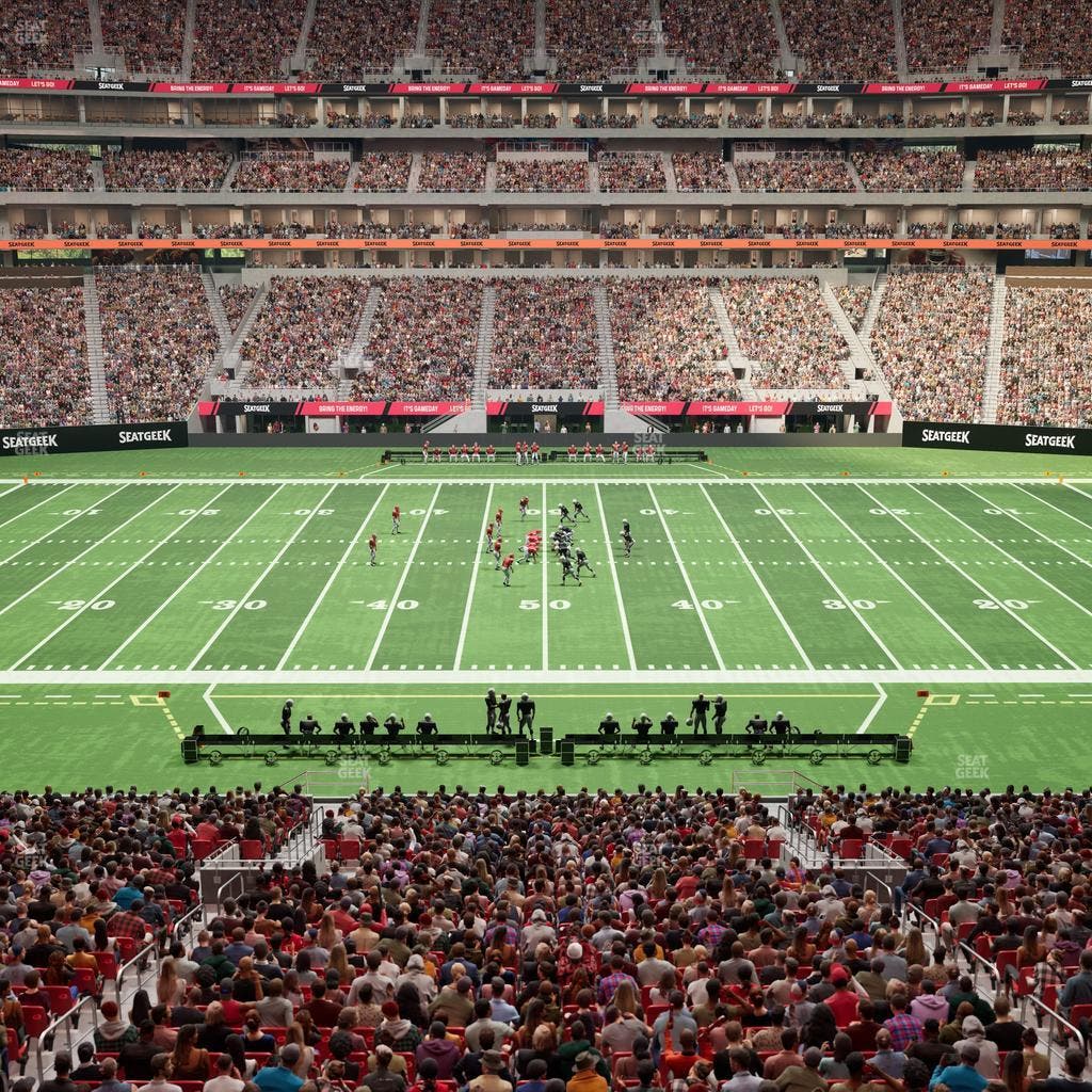 Mercedes-Benz Stadium - Section Gullwing Club 26 Seat View