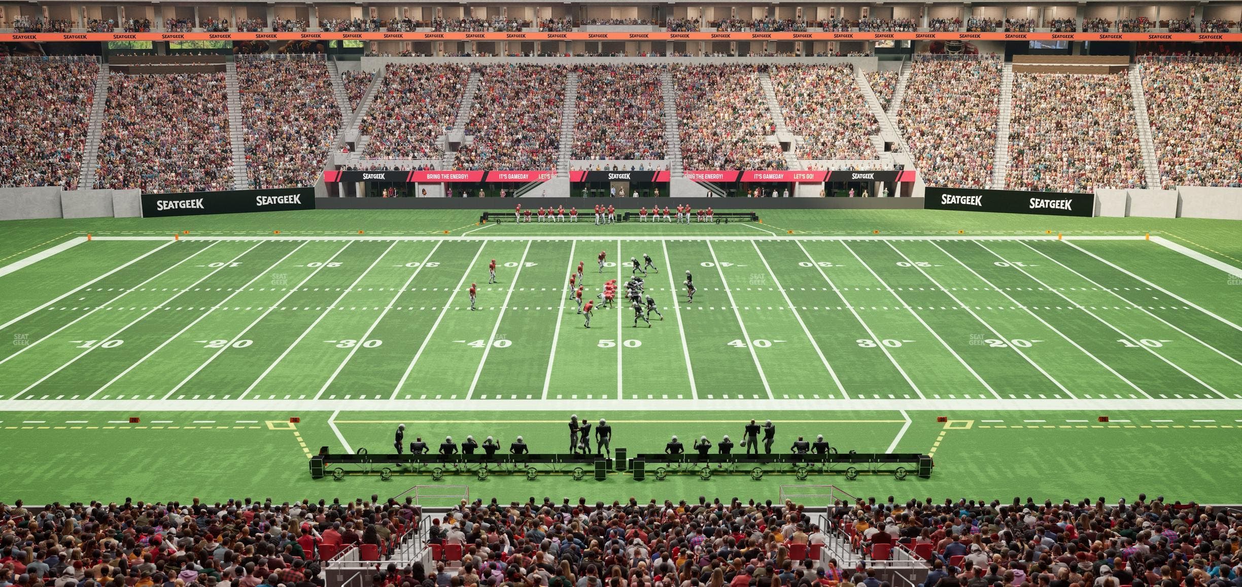 Mercedes-Benz Stadium - Section Gullwing Club 26 Seat View