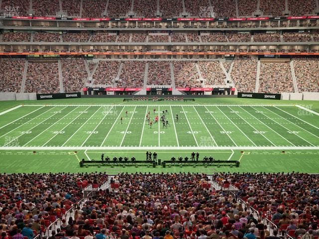 Mercedes-Benz Stadium - Section Gullwing Club 26 Seat View