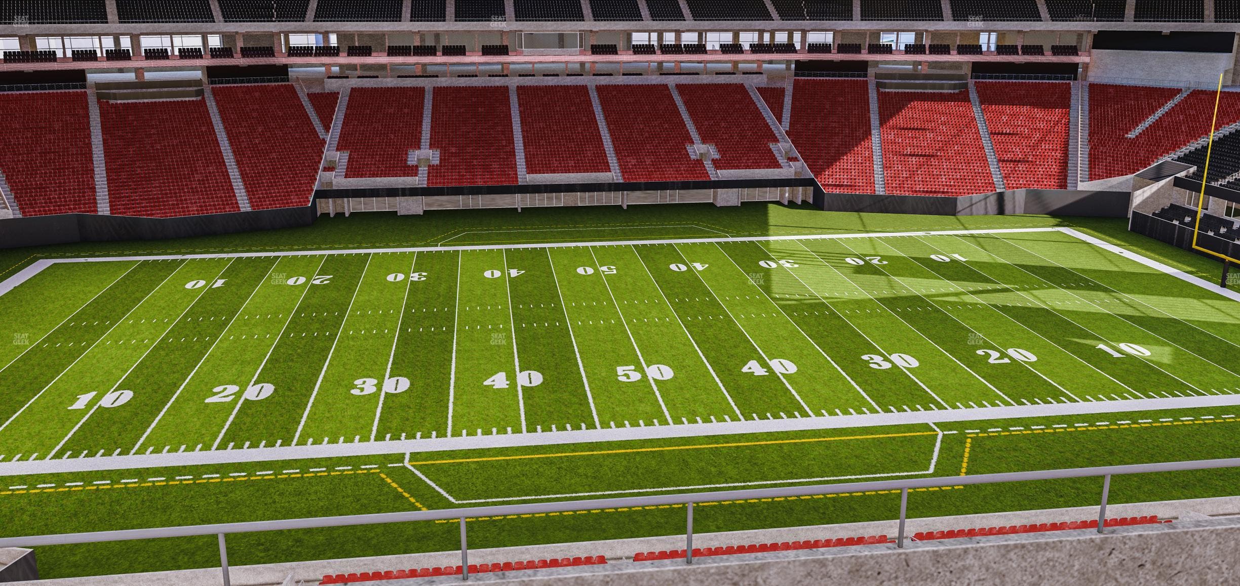 Mercedes-Benz Stadium - Section Gullwing Club 27 Seat View