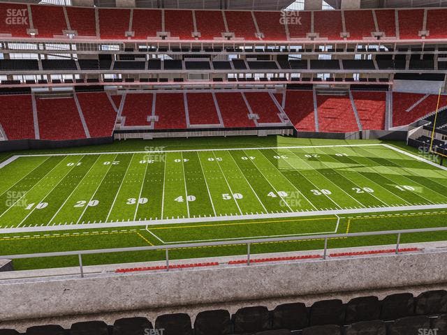 Mercedes-Benz Stadium - Section Gullwing Club 27 Seat View