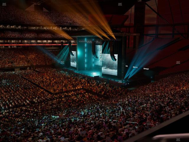 Mercedes-Benz Stadium - Section Gullwing Club 27 Seat View