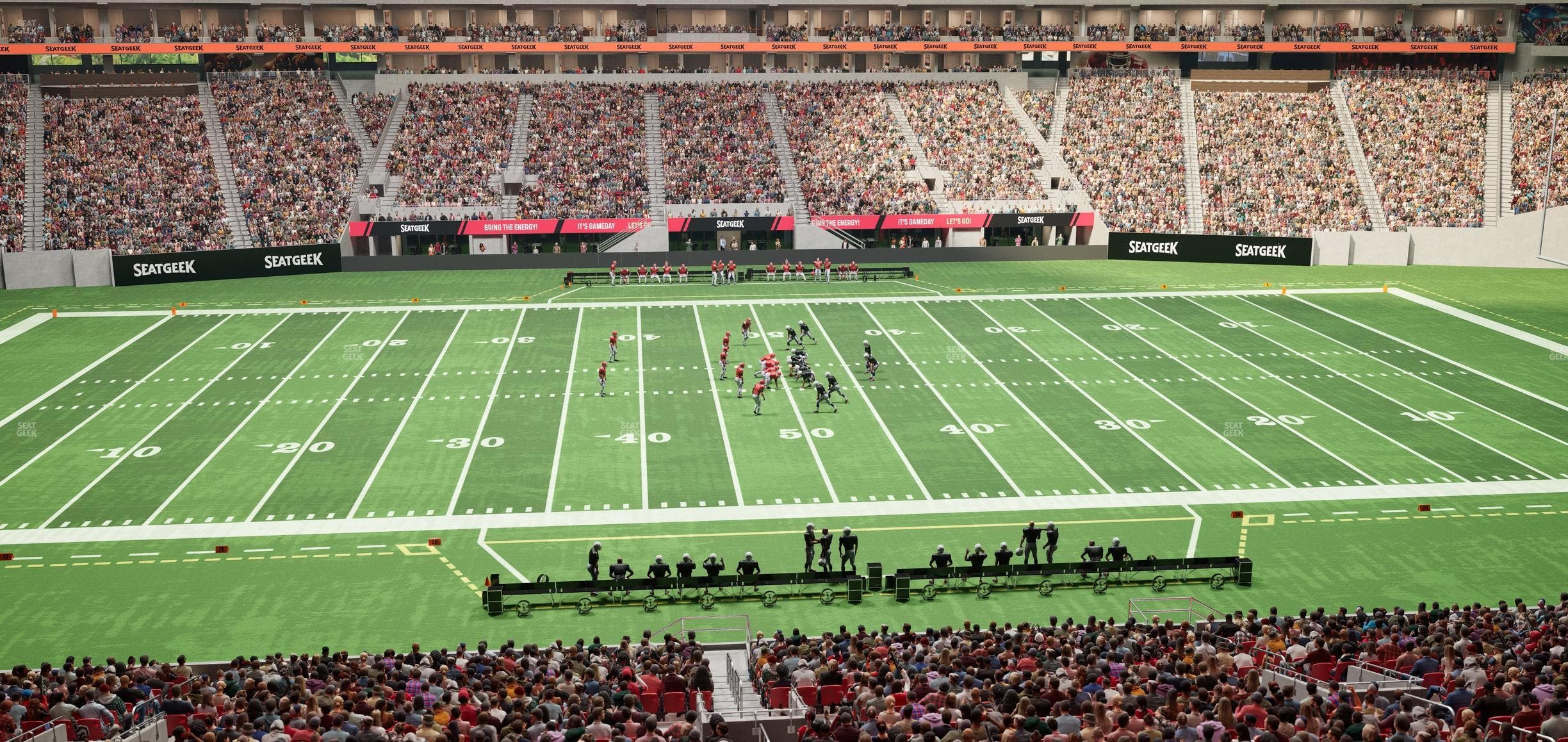 Mercedes-Benz Stadium - Section Gullwing Club 27 Seat View