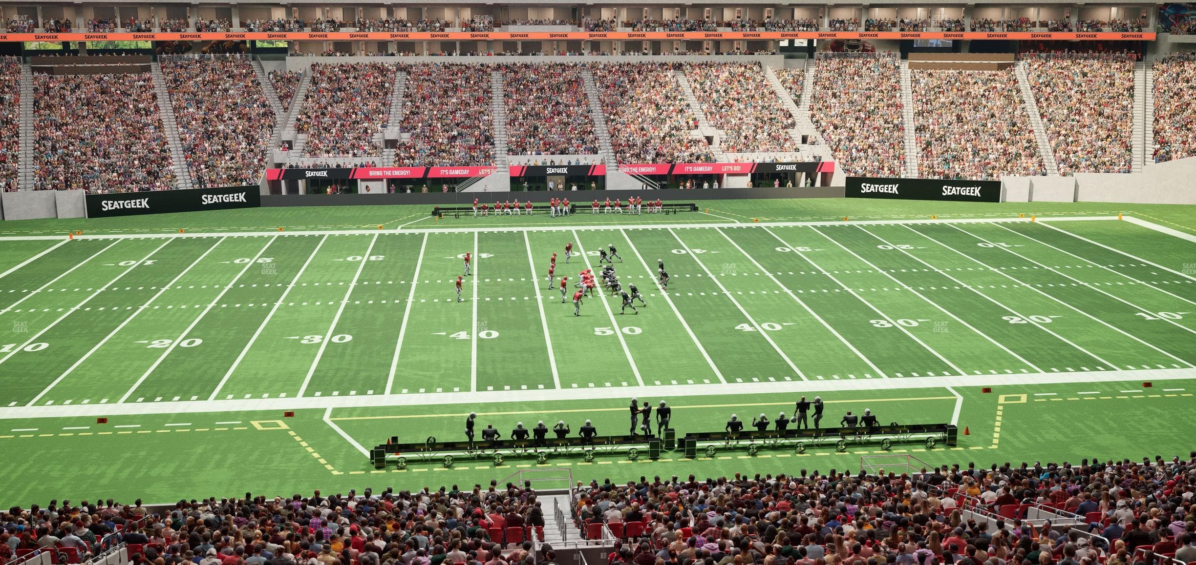 Mercedes-Benz Stadium - Section Gullwing Club 27 Seat View