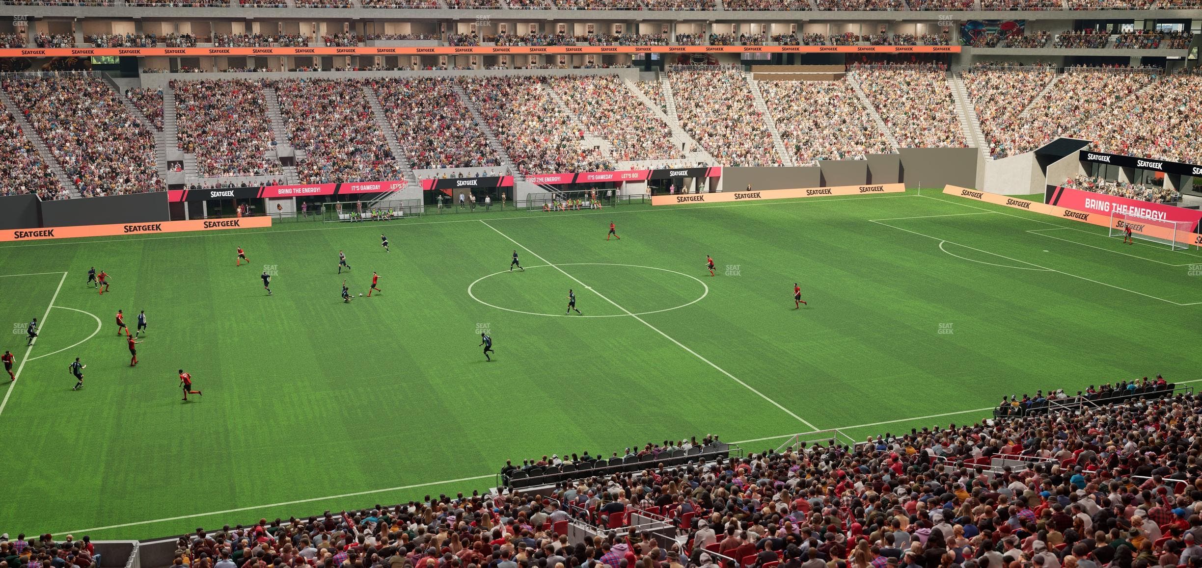 Mercedes-Benz Stadium - Section Gullwing Club 28 Seat View