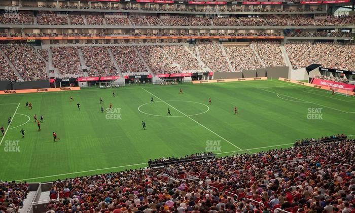 Mercedes-Benz Stadium - Section Gullwing Club 28 Seat View