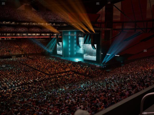 Mercedes-Benz Stadium - Section Gullwing Club 28 Seat View