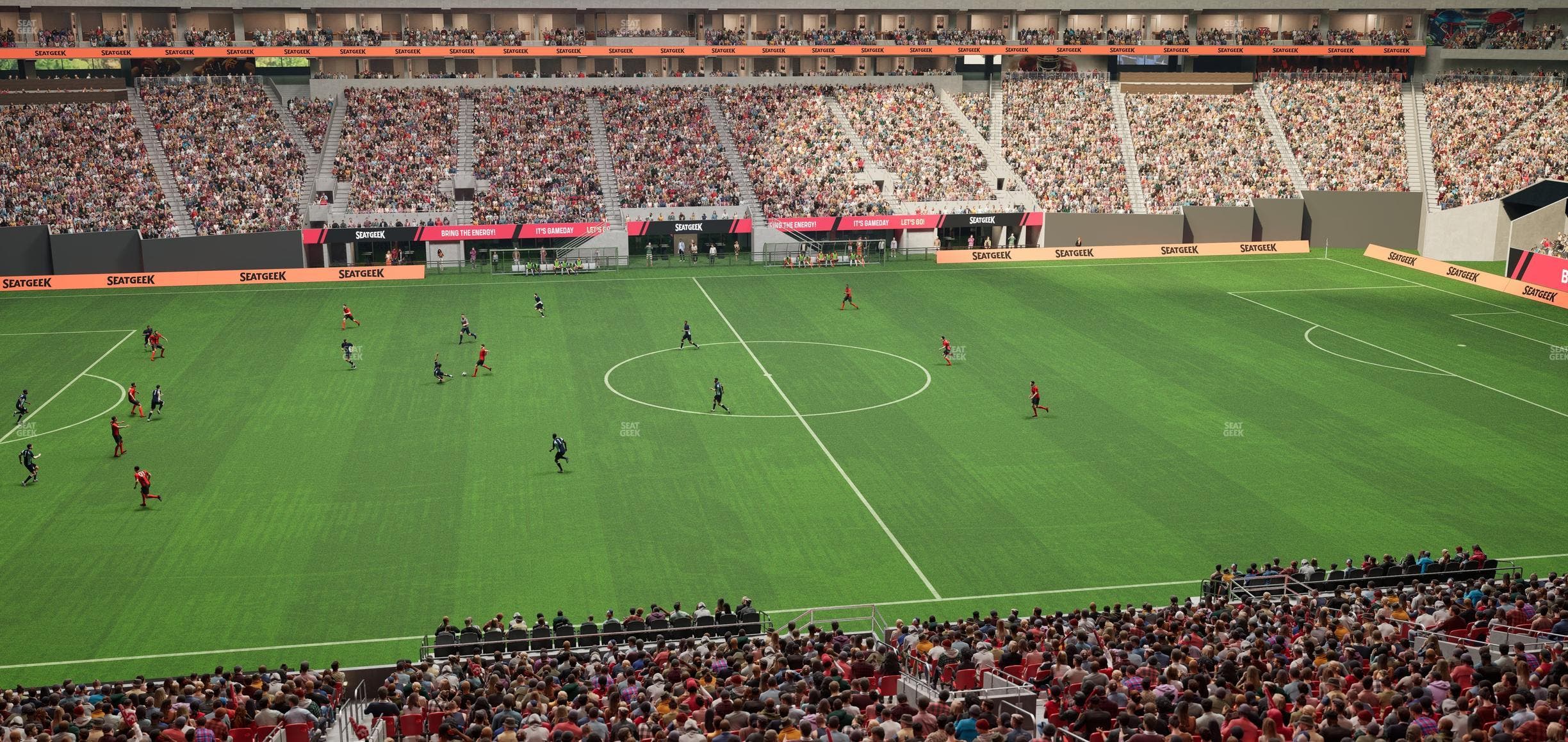 Mercedes-Benz Stadium - Section Gullwing Club 29 Seat View