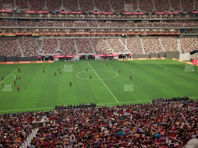 Mercedes-Benz Stadium - Section Gullwing Club 29 Seat View