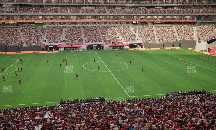 Mercedes-Benz Stadium - Section Gullwing Club 29 Seat View