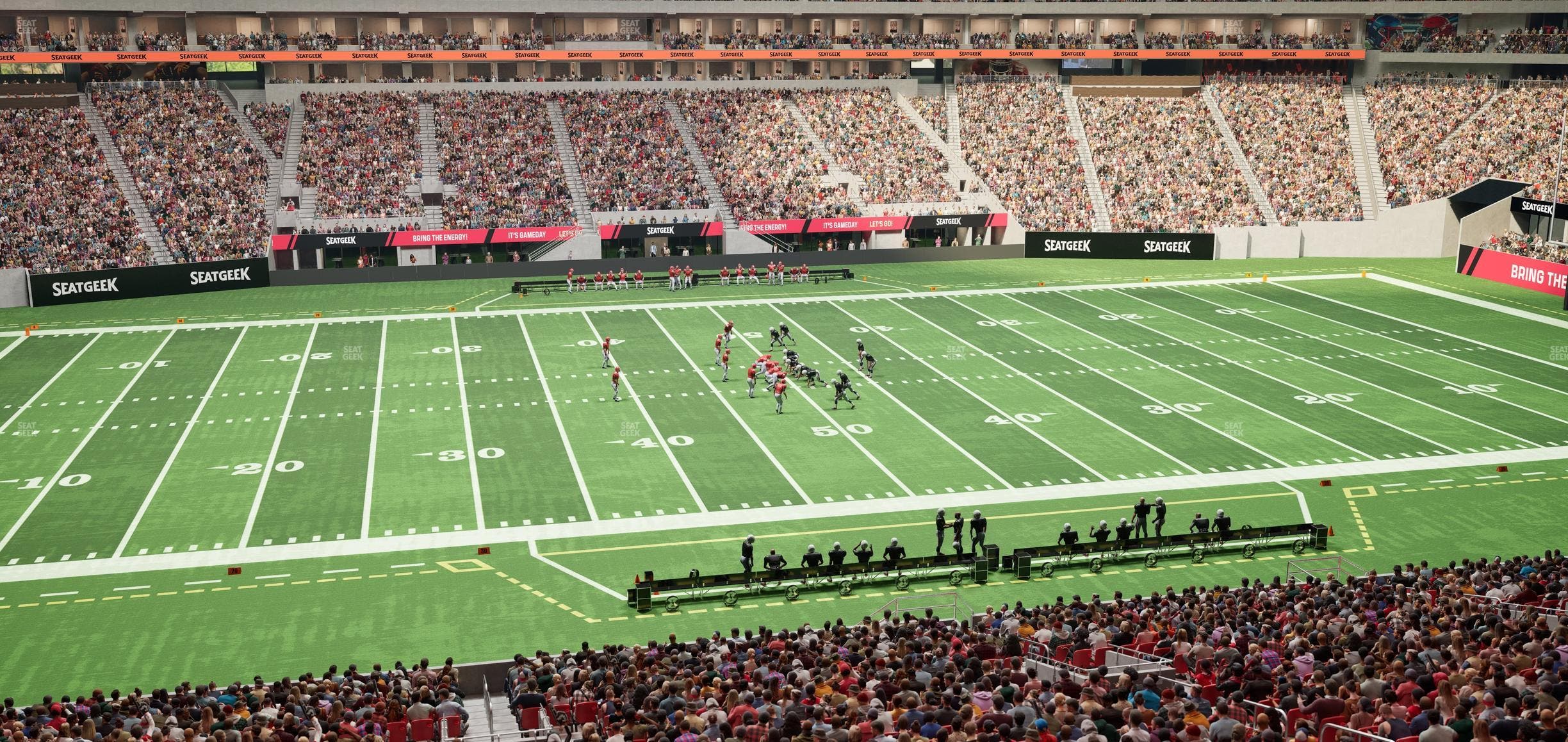 Mercedes-Benz Stadium - Section Gullwing Club 29 Seat View