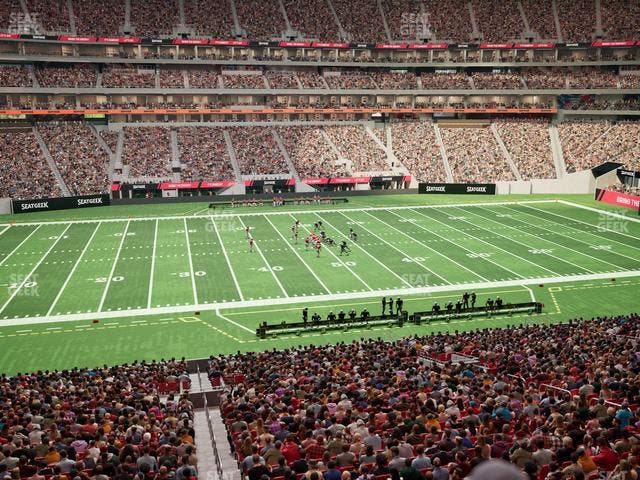 Mercedes-Benz Stadium - Section Gullwing Club 29 Seat View