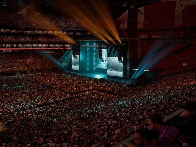 Mercedes-Benz Stadium - Section Gullwing Club 30 Seat View