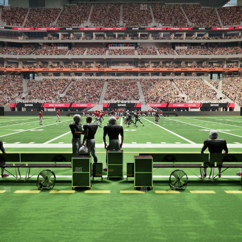 Mercedes-Benz Stadium - Section Mercedes Benz Club Lounge Seat View