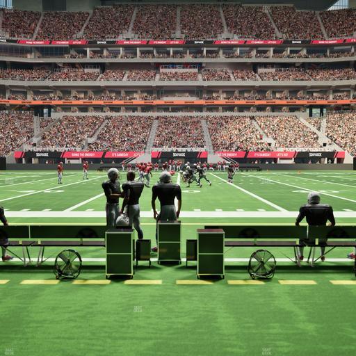 Mercedes-Benz Stadium - Section Mercedes Benz Club Lounge Seat View
